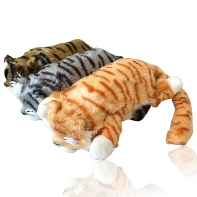 30cm Funny laughing Cat Roll Electronic Pet Toys Simulation Animal Robot Cats for Children kids birthday