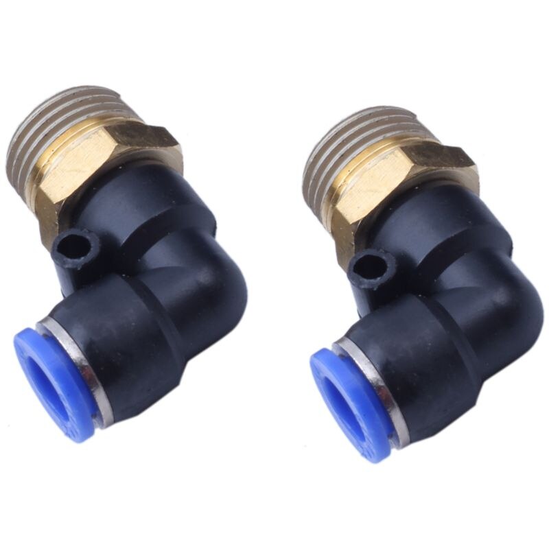 Quick Fitting 10 mm to 1/2 BSP Thread Male Quick Couplings Pneumatic Fittings 4 pieces