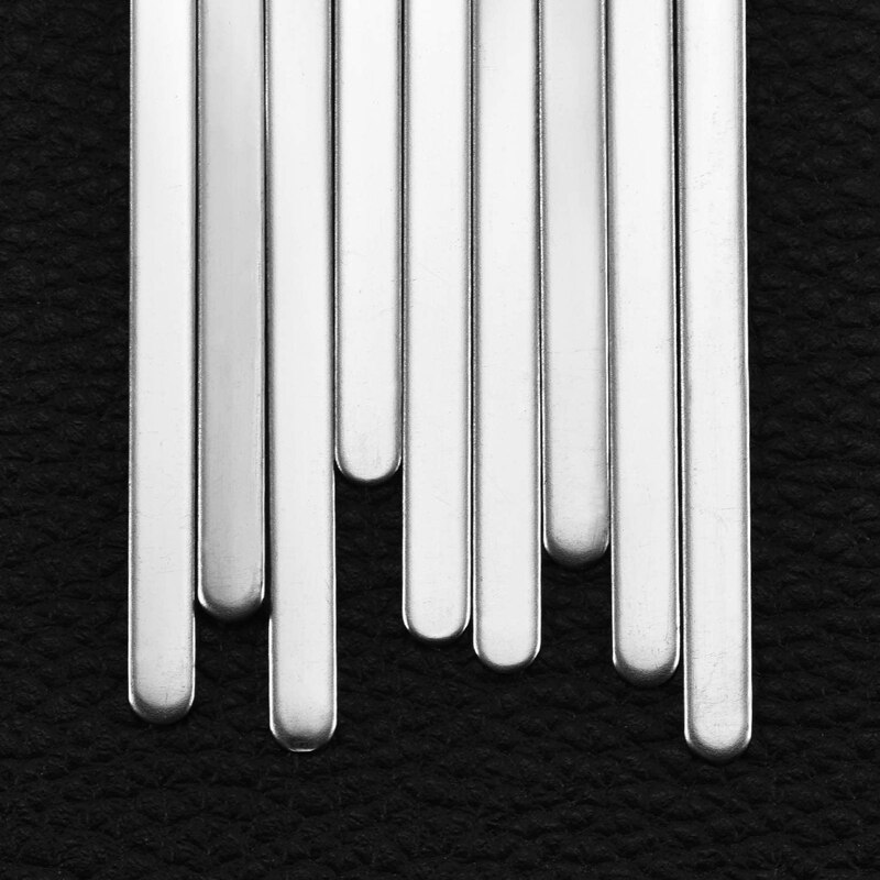 Brazalete blanco de 18 piezas brazalete ajustable a la muñeca brazalete de acero inoxidable blanco para hacer pulseras de joyería DIY