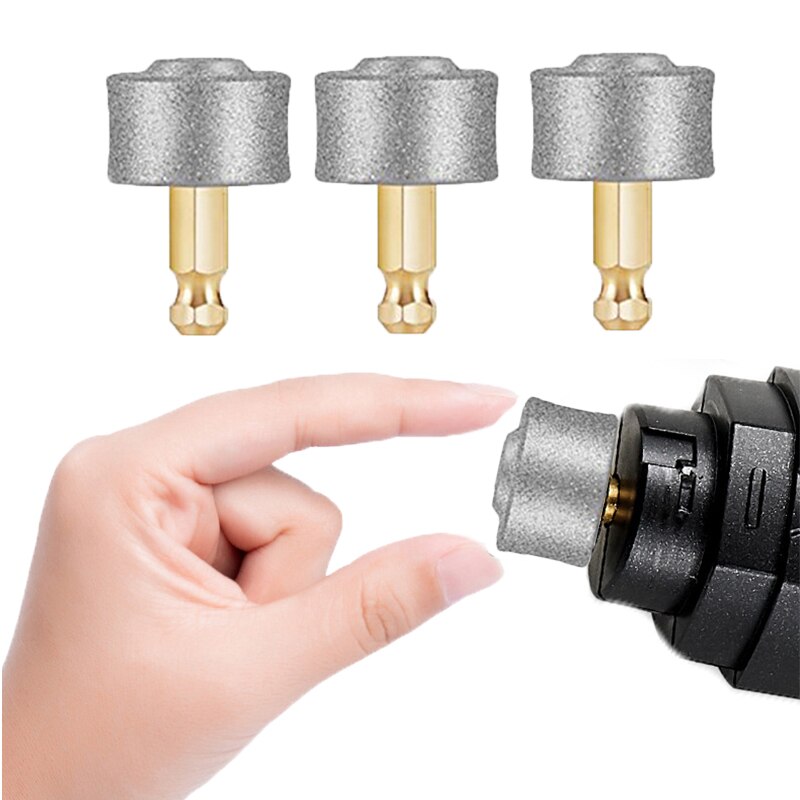 3/5Stck Hunde elektrisch Nagel Poliermaschine Rad Ersatz schleifend Kopf Haustier Nagel Schleifer Kopf Trimmer Haarschneidemaschine Haustier Pfoten Körperpflege