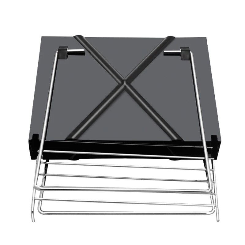 Bbq Grill Portable Foldable Barbecue Grill Charcoal Grill Outdoor Small Non-Stick Barbecue Wire X-Shaped Barbecue