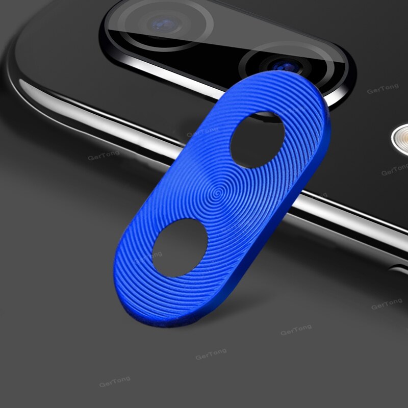Voor Redmi Note 7 Camera Lens Protector Cover Ring Plating Aluminium Voor Xiaomi Redmi Note 7 Pro Note7 Camera Case ring Bescherming: Blue / For Redmi Note 7 Pro