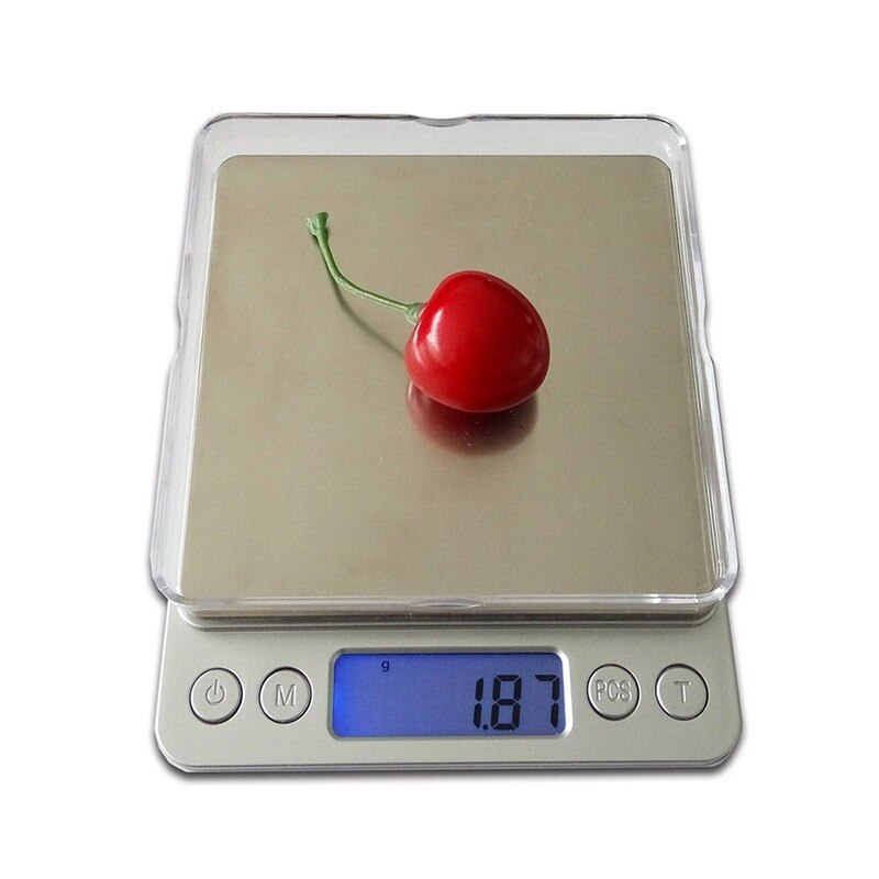 Stainless Steel Electronic Kitchen 0.01 G Scale Medicine Medicinal Small Balance Scale Precision Jewelry Mini Baking Scale