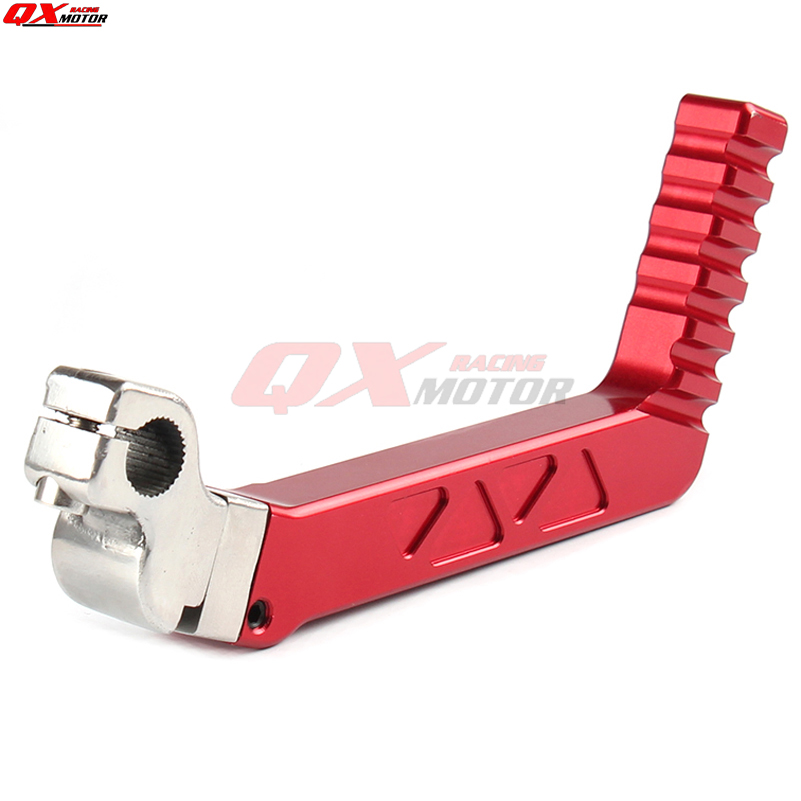 La EEB KAYO 110cc 125cc CNC forjado de arranque de Arranque Palanca Pedal XR50 FCI 50cc CRF 70 CRF110 BBR Pit Bike piezas de la bici de la suciedad