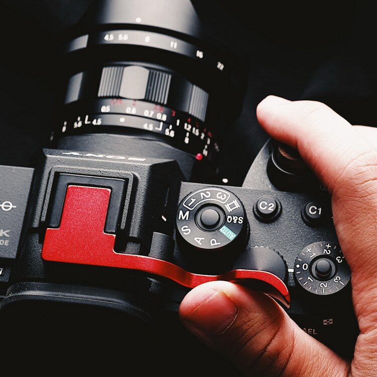 Daumen hoch Daumen Rest Daumen Griff in verrotten/Schwarz Für Sony A7M4 A7R4 A9II A7R IV