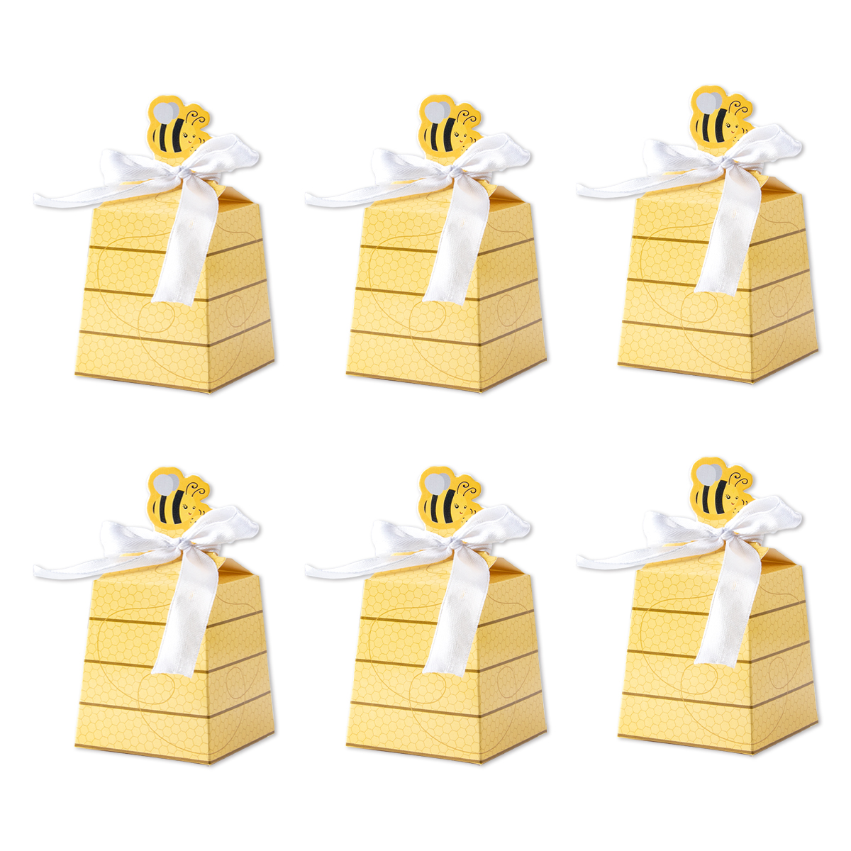 10/20 Stuks Bijen Snoep Dozen Kleine Bijen Thema Feest Chocolade Verpakking Baby Shower Bijen Geschenkdoos Verjaardagsdecor Feestartikelen