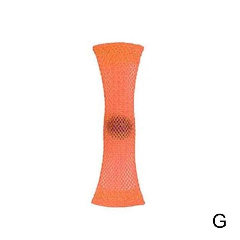 Marble Mesh Sensory Toys Marbles Ball Toys Stress Relief Bend Hand Fidget Toys Easy Mesh Braided Mesh Marble G9X8: orange