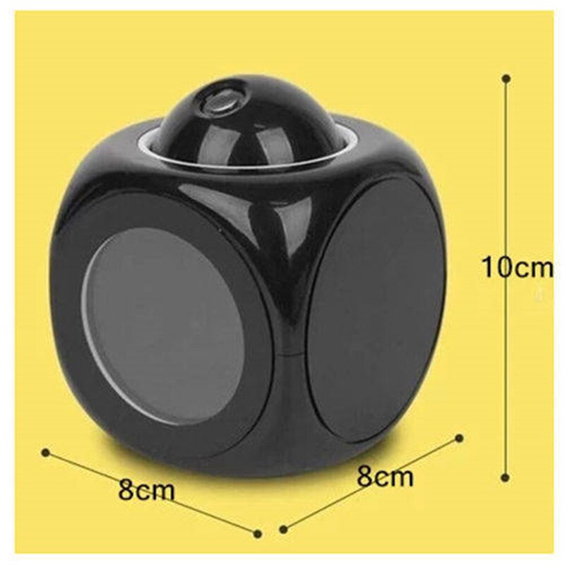 Projectie Wekker Digitale Datum Snooze Functie Achtergrondverlichting Projector Bureau Tafel Led Klok Met Tijd Projectie