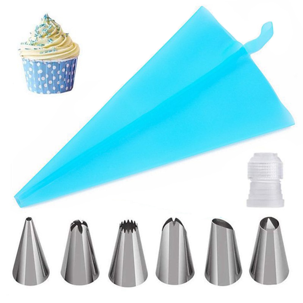 8 Stks/set Russische Piping Tips Set Taart Decoreren Leveringen Kit Icing Nozzles Tpu Piping Pastry Tassen Bakken Levert