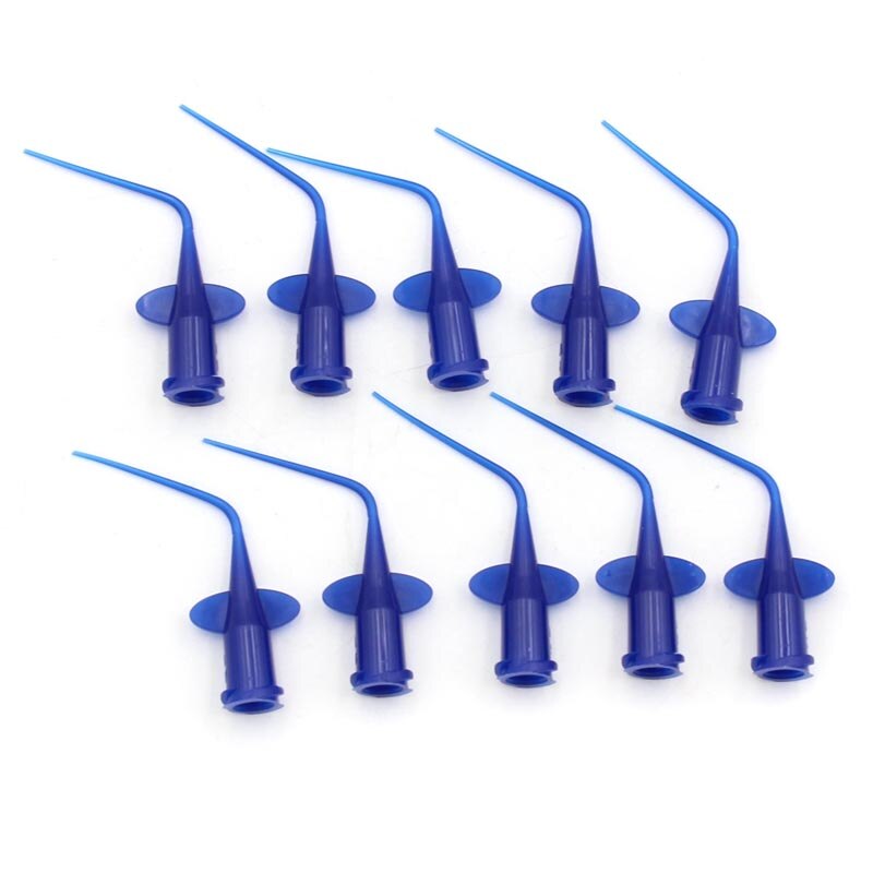 10pcs Dental Disposable Syringe Tip With 1pcs Syringe Irrigation Rinse Tips Flexible Composite Resin Rinse Tip Endo Dentista Lab