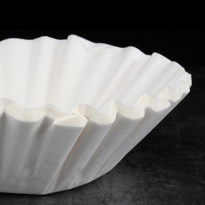 1000/500 stk 12 kopper amerikansk kaffe filterpapir kaffemaskine erstatning cafe kaffegrej til  rh 330 kurv
