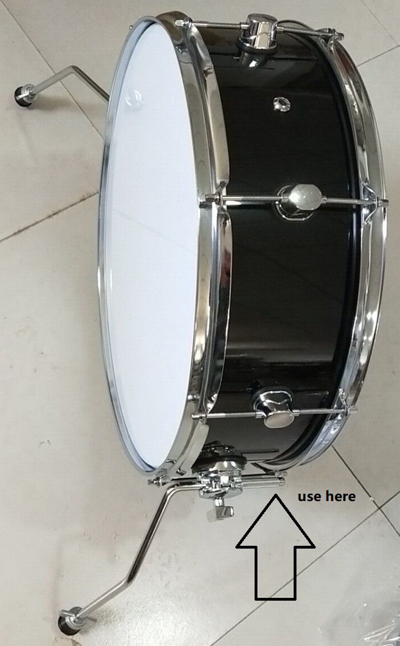 1 paire pieds de grosse caisse avec support pieds de batterie accessoire de batterie
