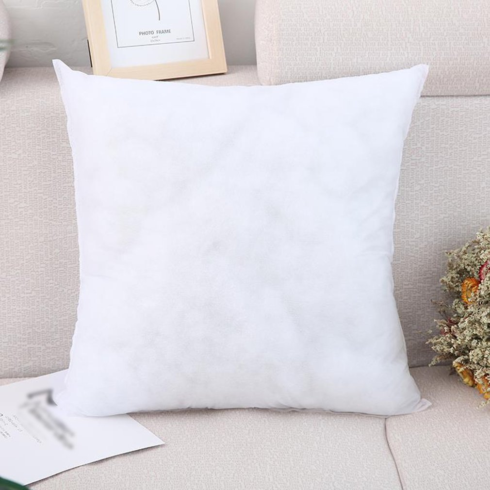 Witte Non-woven Kussen Kussen Kern Interieur Home Decor Zachte Kussen Innerlijke Gezondheidszorg Kussen Vulling Zitkussen 45*45Cm