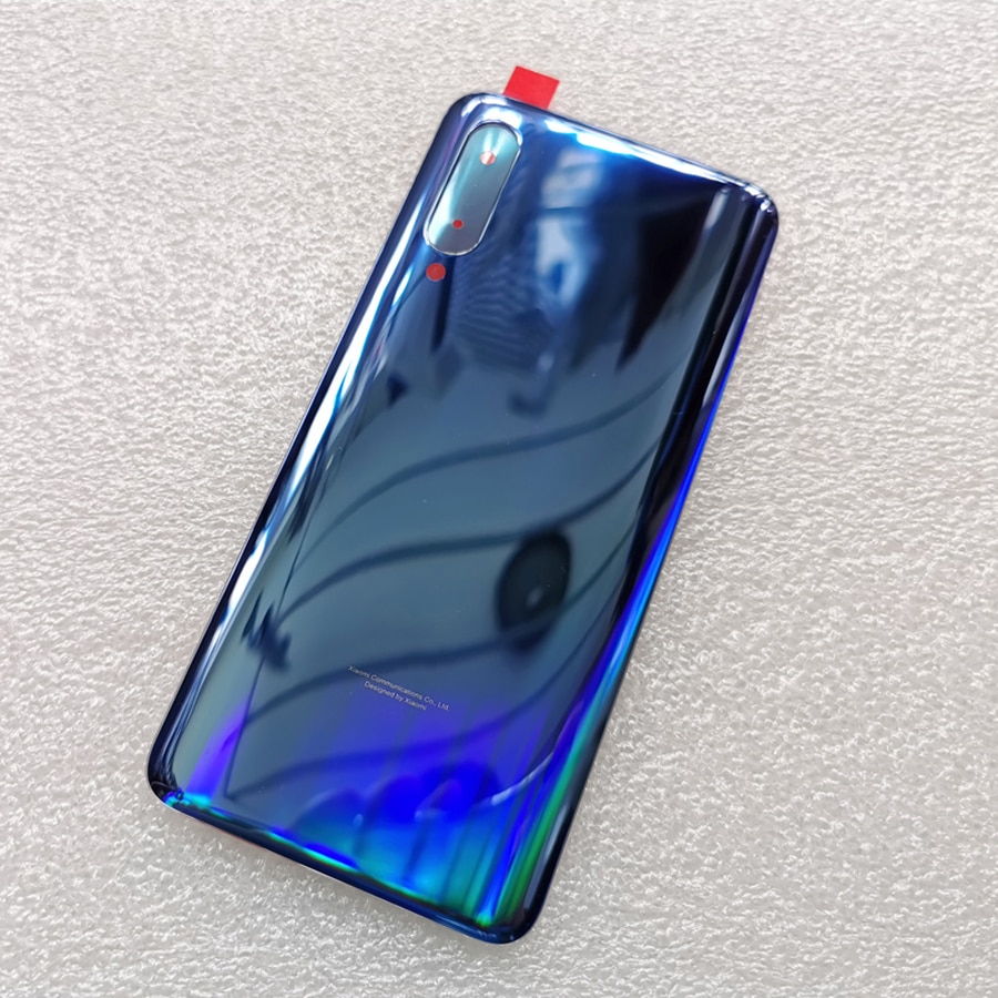 100% Original Gorilla Glas Für xiaomi 9 mi 9 mi 9 Zurück Abdeckung Zurück Tür Ersatz Fest Akku Fall Hinteren Gehäuse abdeckung Explorer