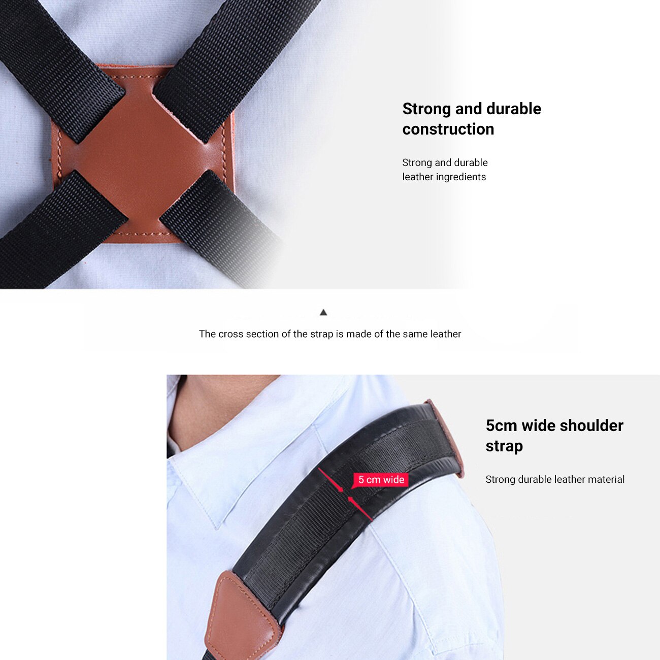 Saxophone Strap Harness for Alto Tenor Soprano - Soft Band Hook