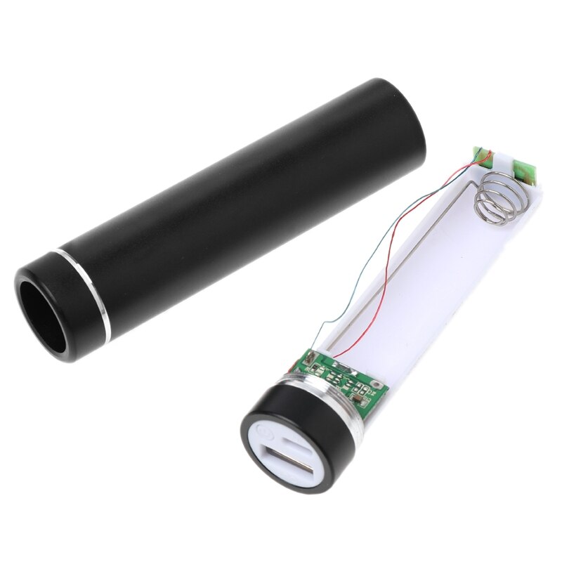 18650 baterii DIY opakowanie na moc Bank z doprowadziło latarka USB ładowarka robić smartfona D08A
