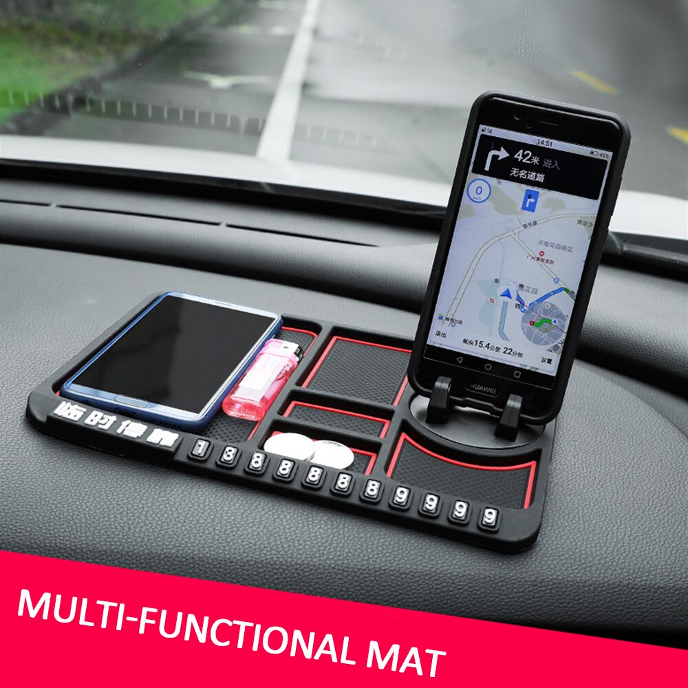 Auto Accessoires Voor Telefoon In Auto Anti-slip Kussen Voor Mobiele Telefoon Beugel Van Voertuig Navigatie Kussen Voor Instrument tafel