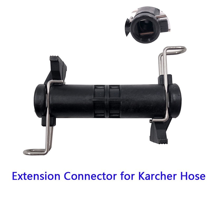 1 Uds manguera de extensión conector para Karcher K2 K3 K4 K5 K6 K7 lavadora de alta presión Limpieza de agua de la manguera