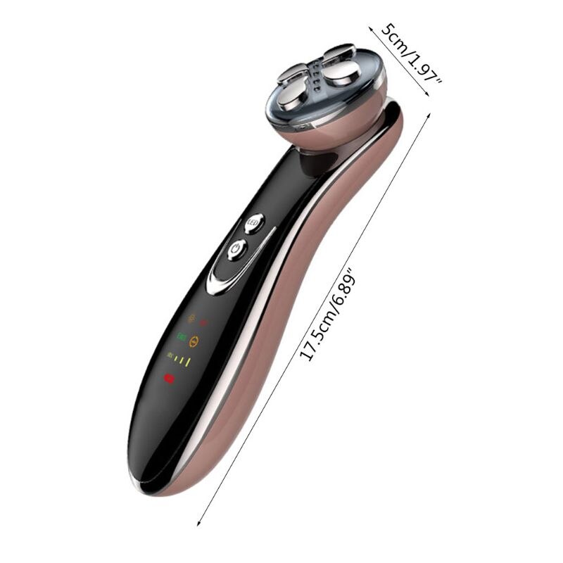 Máquina de belleza RF Radiofrecuencia Facial rejuvenecimiento de la piel estiramiento de la cara masaje uso doméstico suministros de maquillaje