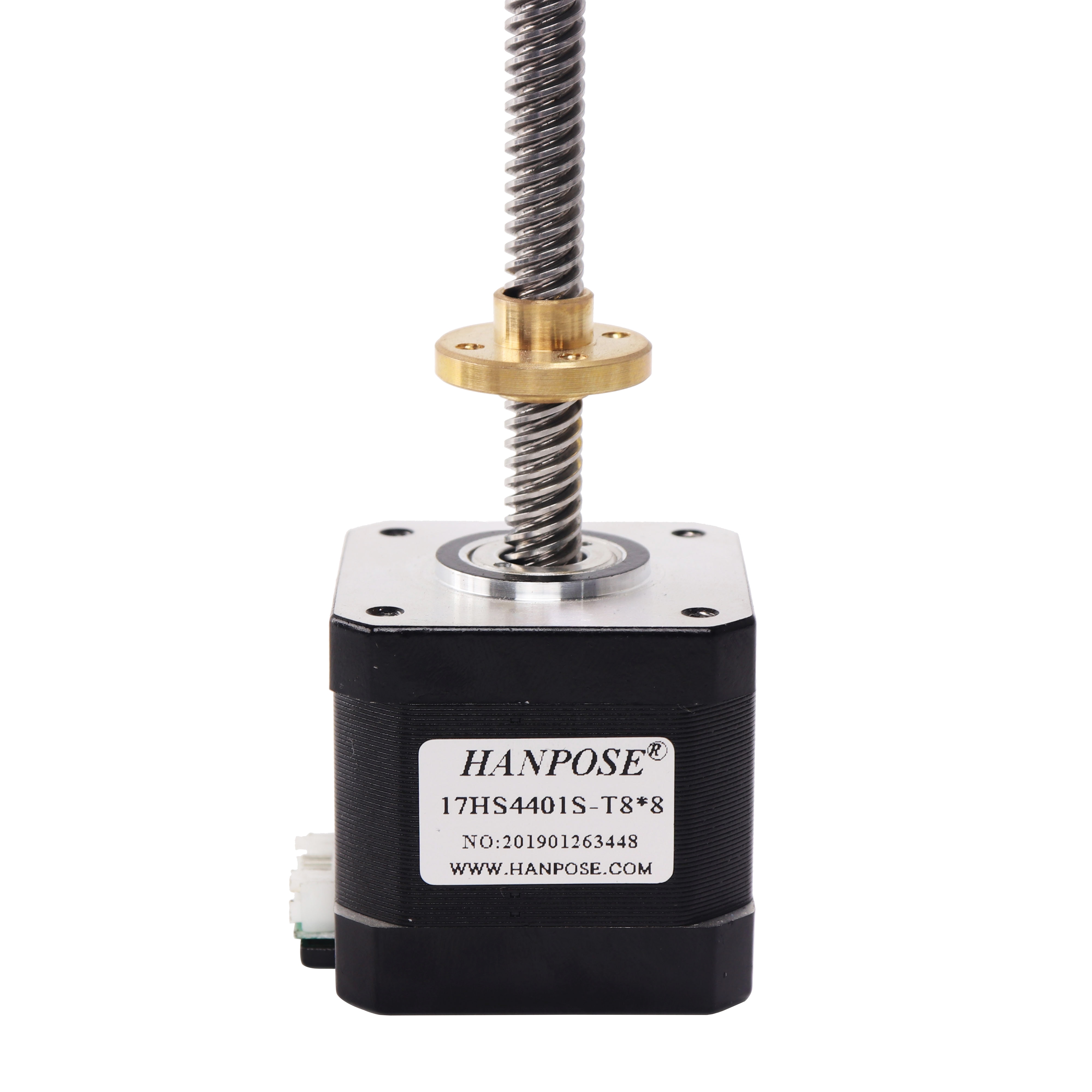 Nema17 Stappenmotor 40Mm 1.7A 42 Motor 17HS4401S-T8*4 410Mm Schroef Staaf Lineaire Z-Motor Met trapeziumvormige Lood Srew Voor 3D Printer