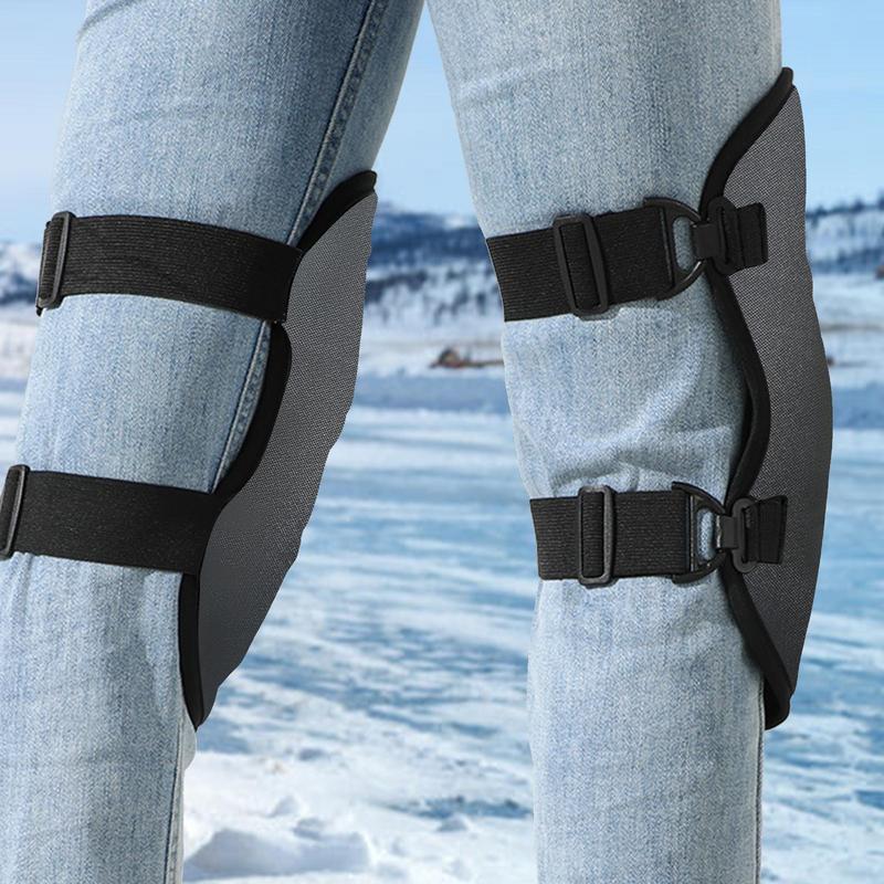 Kniebeschermers voor motorrijden Kniebeschermers Mouwwikkels Winddichte kniebeschermers met fleecevoering voor koud winterweer