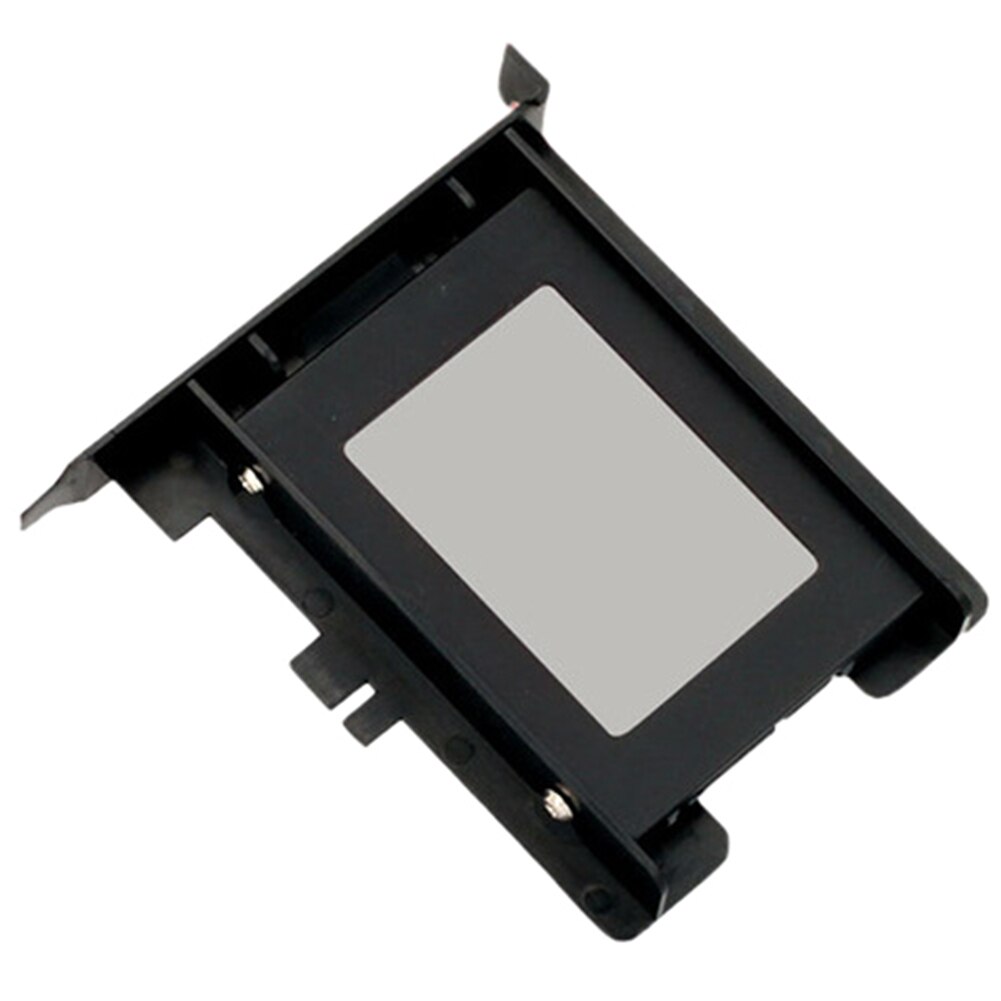 Almacenamiento ligero negro Panel trasero soporte de montaje Compatible soporte adaptador de unidad ecológico SSD HDD ABS ahorro de espacio