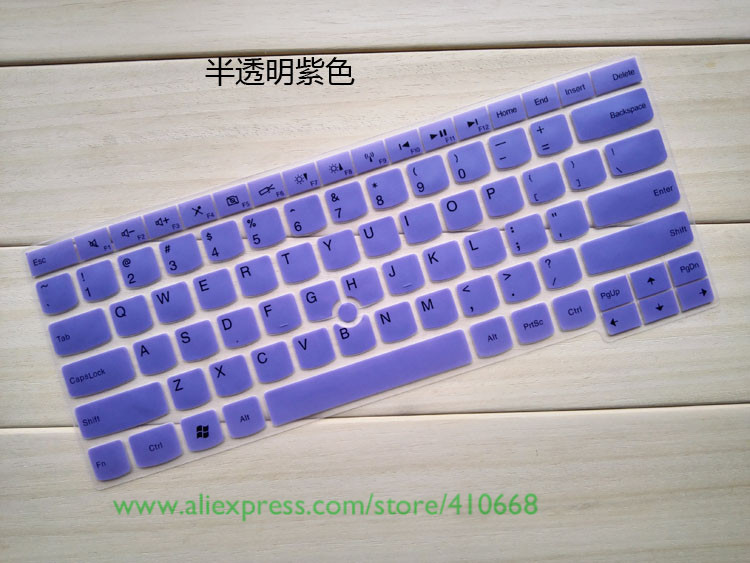 14 ''Silicone toetsenbord cover skin protector voor Lenovo Thinkpad T430 L430 W530 T430i T430S X230i T530 X230T X230 L530