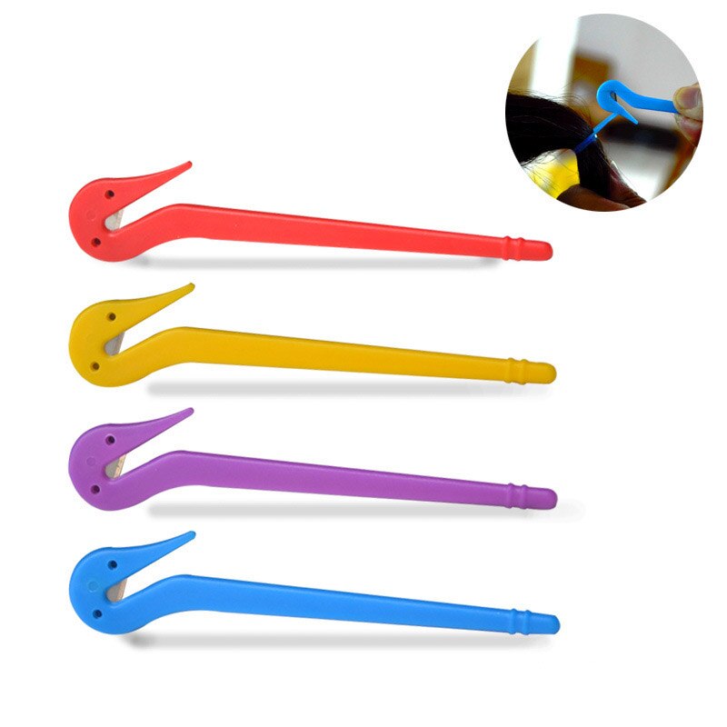 2Pc Elastic Hair Band Cutters Rubber Band Remover Not Hurt Hair Rubber Band Cutting Tool Hair Accessories