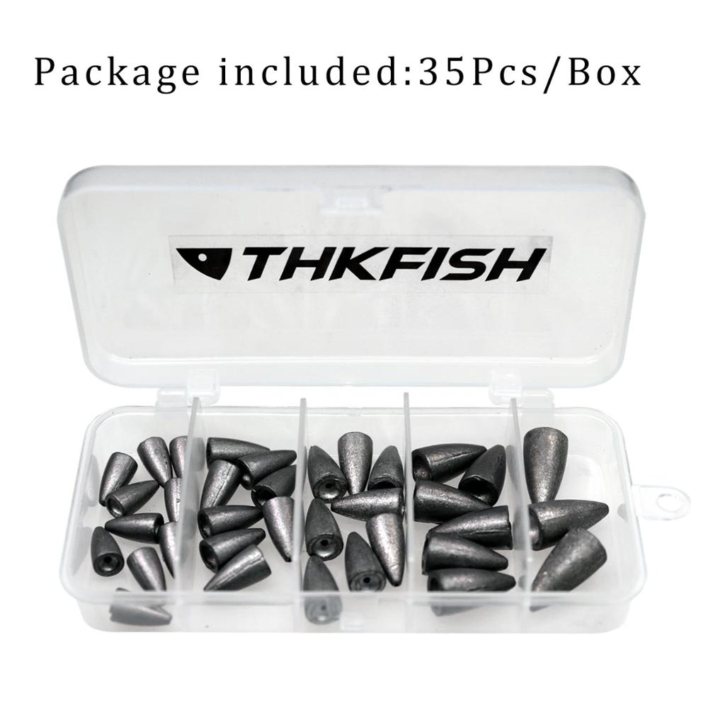 35 stuks/doos vislood loodlood kogellood vislood texas rig zachte worm visaccessoires 3.5g 5g 7g 10g 14g: Default Title