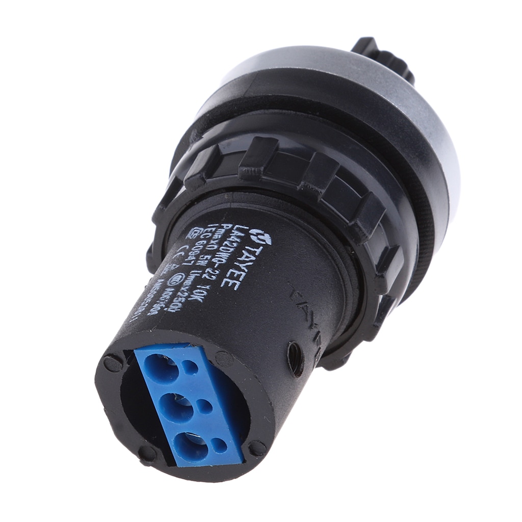 22mm potencjometr obrotowy garnek przetwornica konwerter odporność 10K LA42DWQ-22 gubernator IP65 poziom ochrony