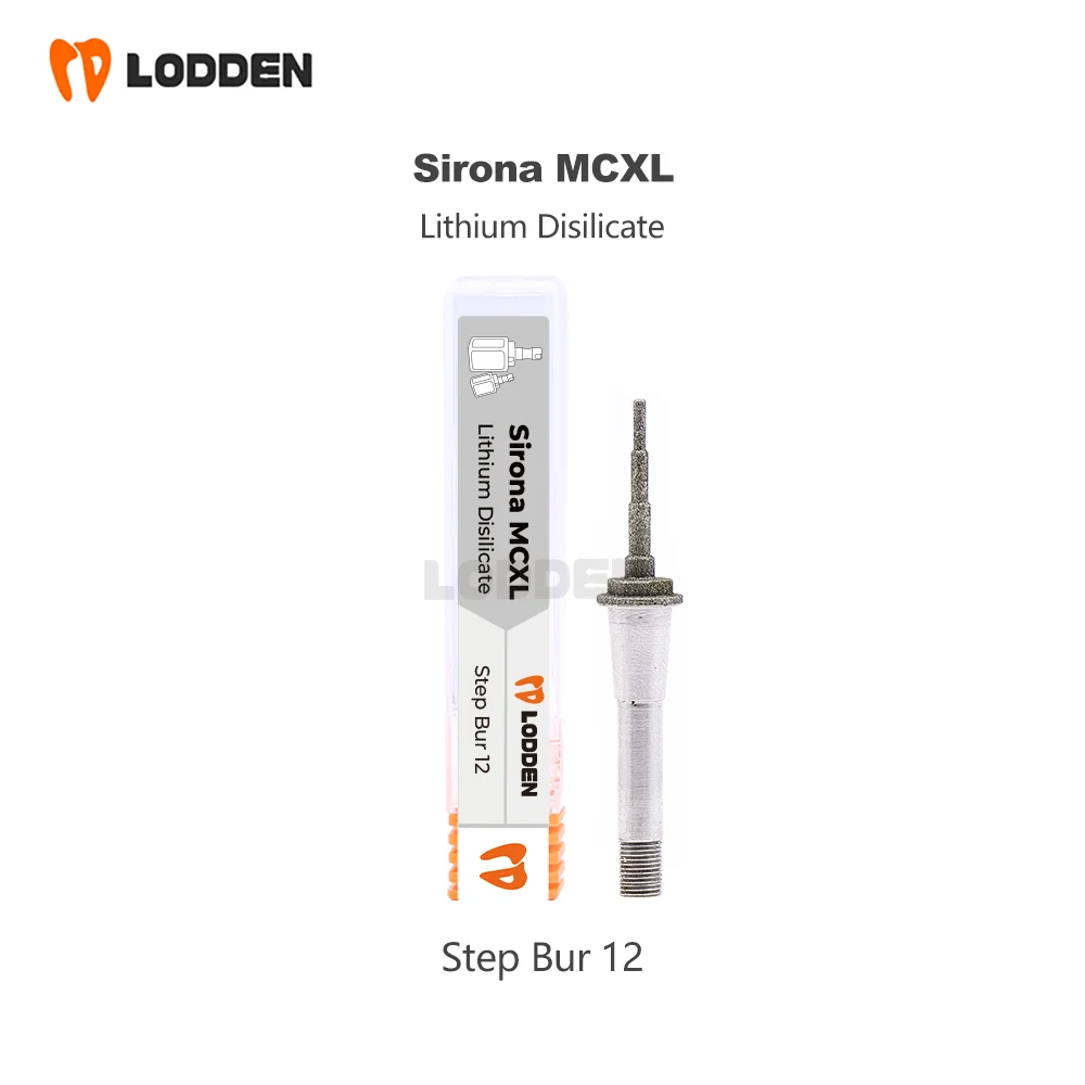 LODDEN Cerec Sirona MCXL Cerec fresas para disilicato de litio Zirconia PMMA 1 Uds taladros de laboratorio Dental herramientas de molienda de diamante: 4