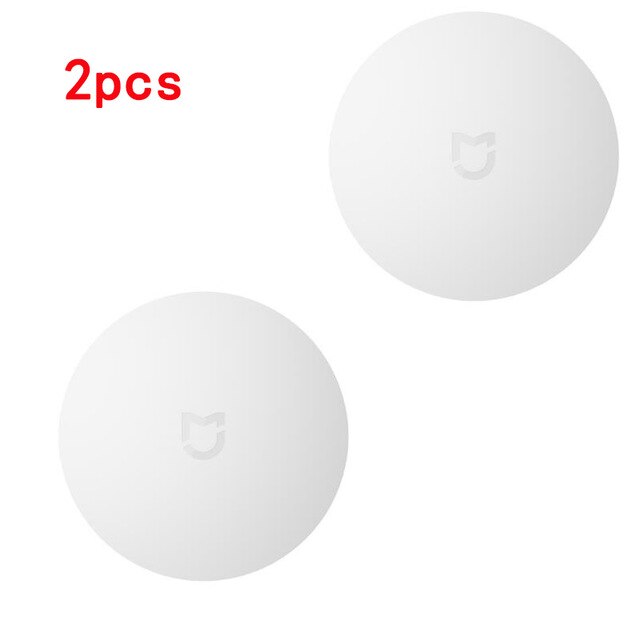 Xiaomi Smart Home Kit Mi Mijia Gateway V3 Zigbee Door Window Sensor Human Body Sensor Water Flood Leak Detect Work With Mi Home: 2pcs Wireless Switch