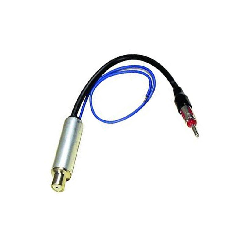 Auto Antenne Adapter Auto Stereo Fm Am Radio Antenne Adapter Kabel Fakra Z Male Naar Motorola Din Plug Connector Kabel 30Cm 1 Voeten F: Zilver