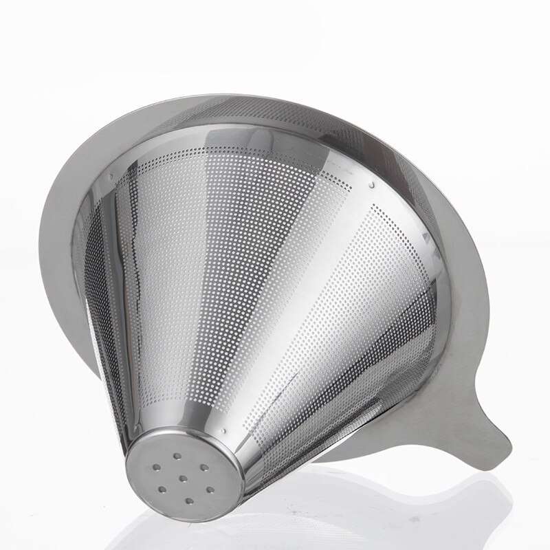 Coffee Filter Stainless Steel Hand Drip Coffee Pot Without Filter Paper Filter Cup 1~2 People