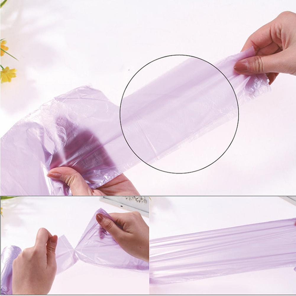 Home solid one-time point broken plastic bag garbage bags thick color