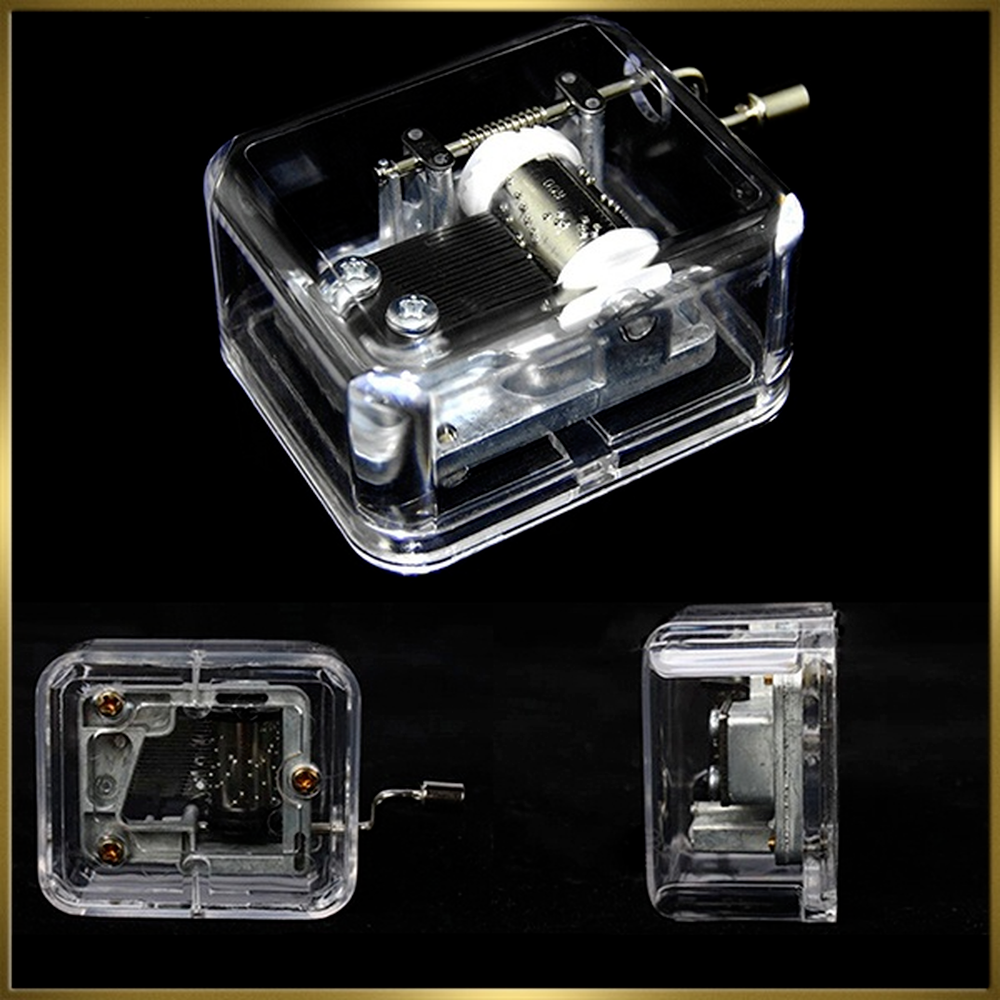 Music Box Hand Crank Birthday Chrismas for Kids Child Crafts