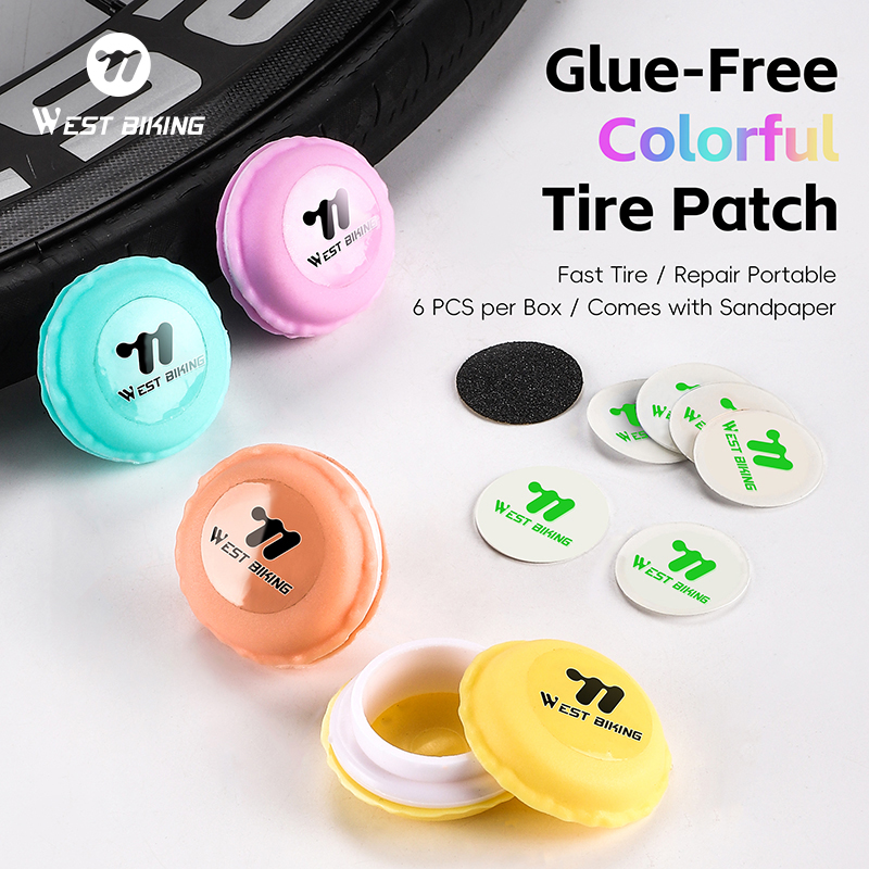 WEST BIKING 6pcs/set Tire Patch Kit Bicycle – Vicedeal