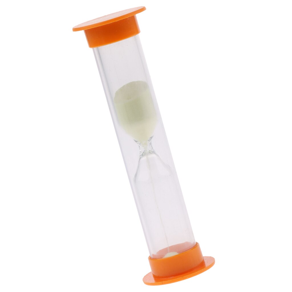 1 Minute Kunststoff Sanduhr Sand Timer (Glow In The Dark) Party Spiele Requisiten