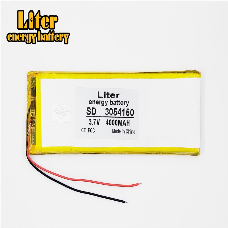 Li-Po 3.7 V Lithium Polymeer Batterijen, 0354150, 3054150, 4000 Mah Tablet Mid Ingebouwde Batterij