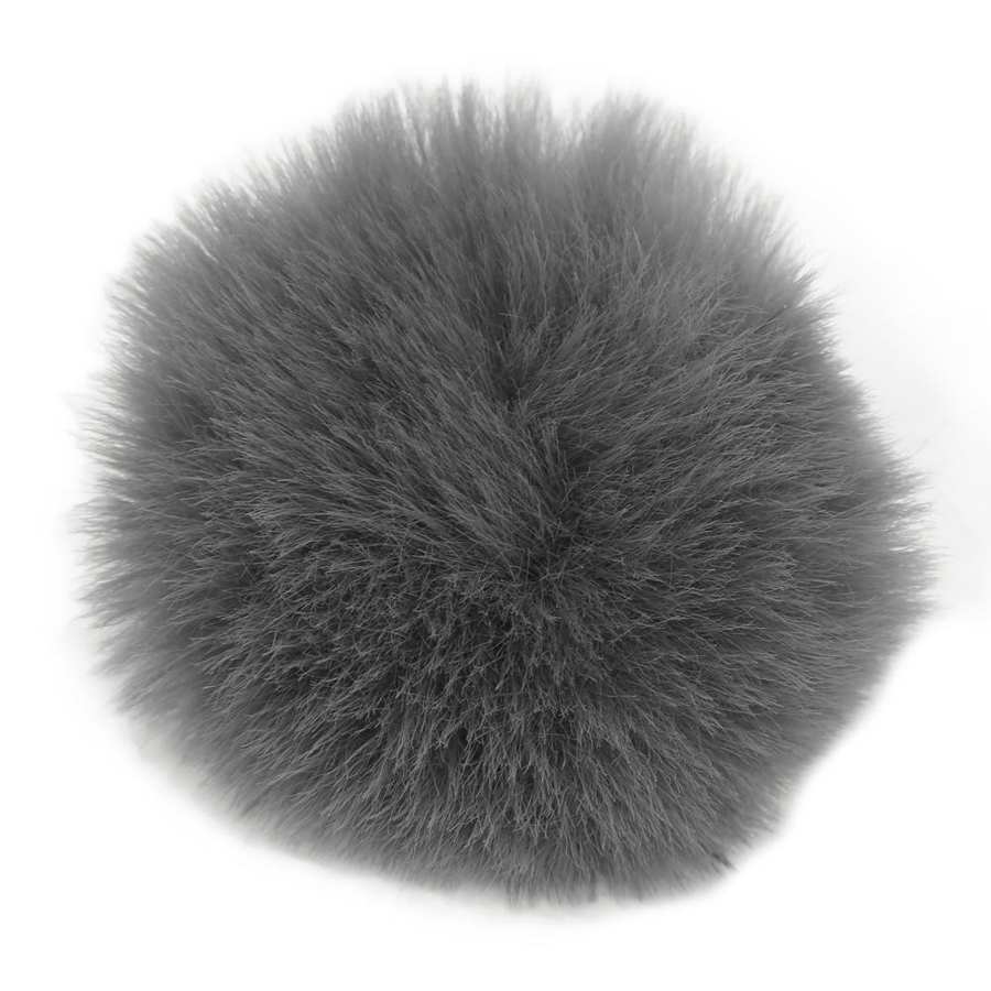 Windschutz für lavalier-mikrofone, kunstfell-ansteckmikrofon-windschutz zur geräuschreduzierung für lavalier-mikrofone mit 1cm/0.4in öffnungen