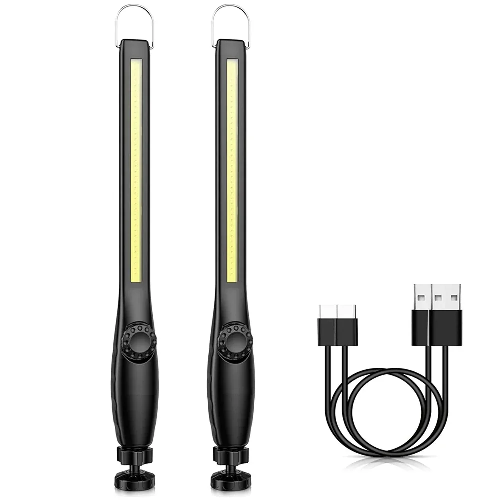USB oplaadbare COB LED-werklamp Draagbare magnetische draadloze inspectielamp voor autoreparatie Thuiswerkplaats Noodsituatie: changeable