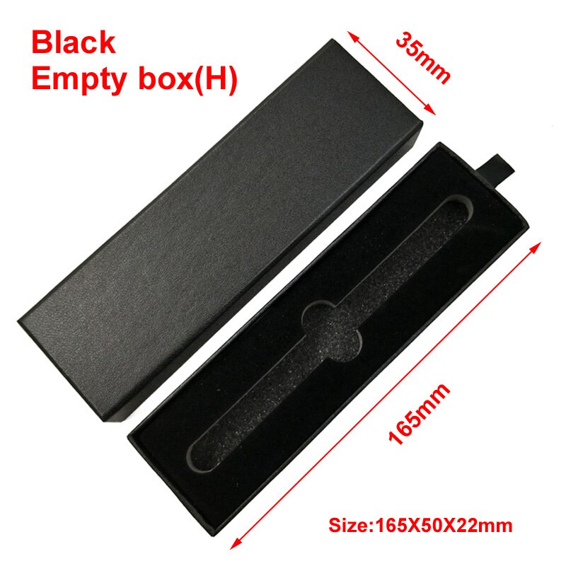 Estuche de plástico y Metal para lápices, bolsa pequeña y fina de aleación de aluminio, ideal para de niños, varios artículos de papelería, 1 unidad: H box empty