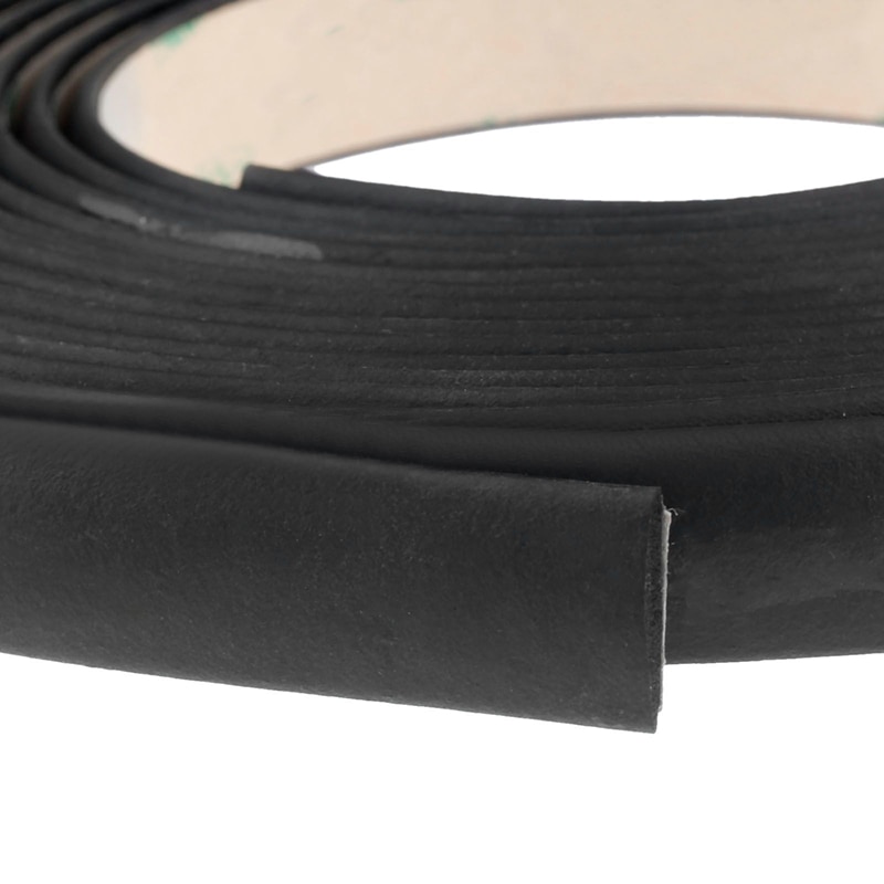Decorative Weatherstrip Protective Edge Trim Guard Car Sealing Strip 1pc Black Window Front Windshield Leakproof