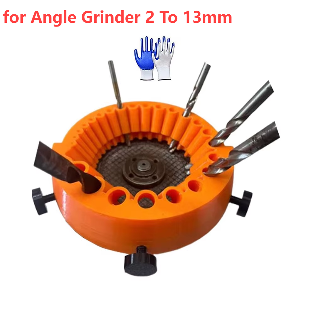 2-13mm Multipurpose Drill Bit Grinding Sharpener Polishing Grinding Tool Powered Tool Parts Applicable angle grinder