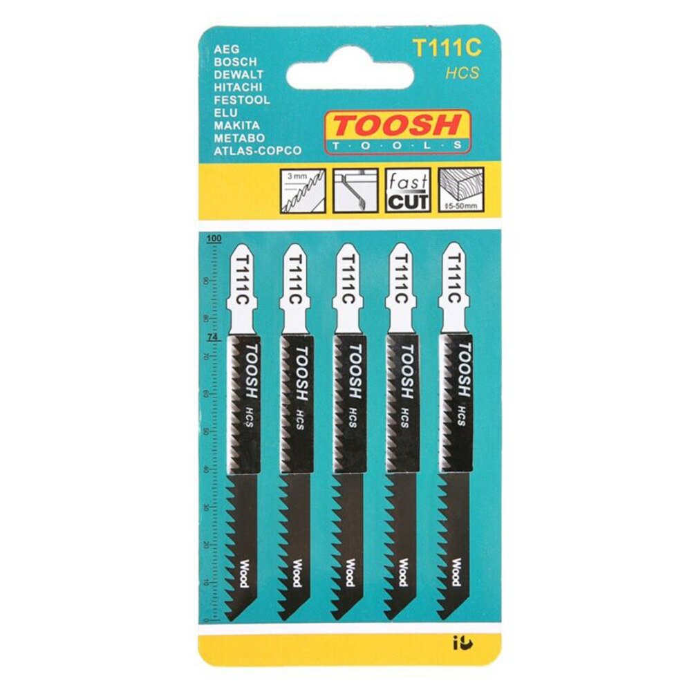 30 IN 1 Jigsaw Blade PVC Wood Plastic Fast Cut 144D 101D 101B 111C 119BO 101AO Metal Steel T-Shank Jigsaw Blade Set Woodworking