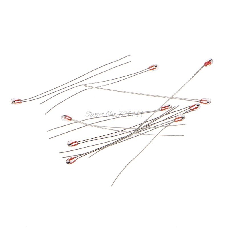 10 Pcs 3D Printer 100K Ohm Ntc 3950 1% Thermistoren 1.8 Mm Temperatuur Sensor MAR20