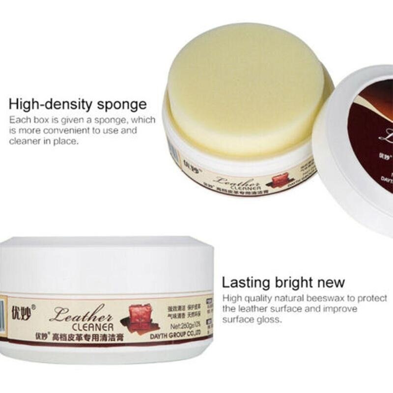 Leather Refurbishing Cleaner Car Seat Sofa Leather Cleaning Cream Car Leather Refurbishing Cleaner Leather Repair