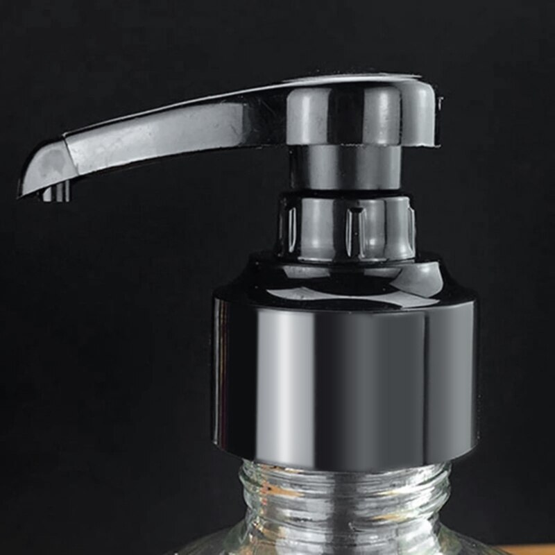 4 stk kaffe 1 liter dispenser sirup pumpe sort væske dispenser til monin sirup 10ml juice flaske dispenser pumpe  w3ja