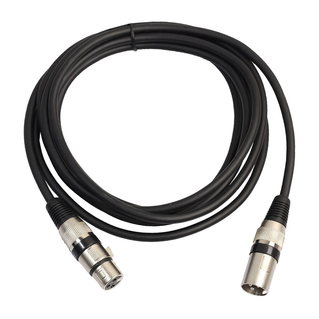 3 Pin DMX Signal Cable Wire XLR Male To Female Cable Snake Cord