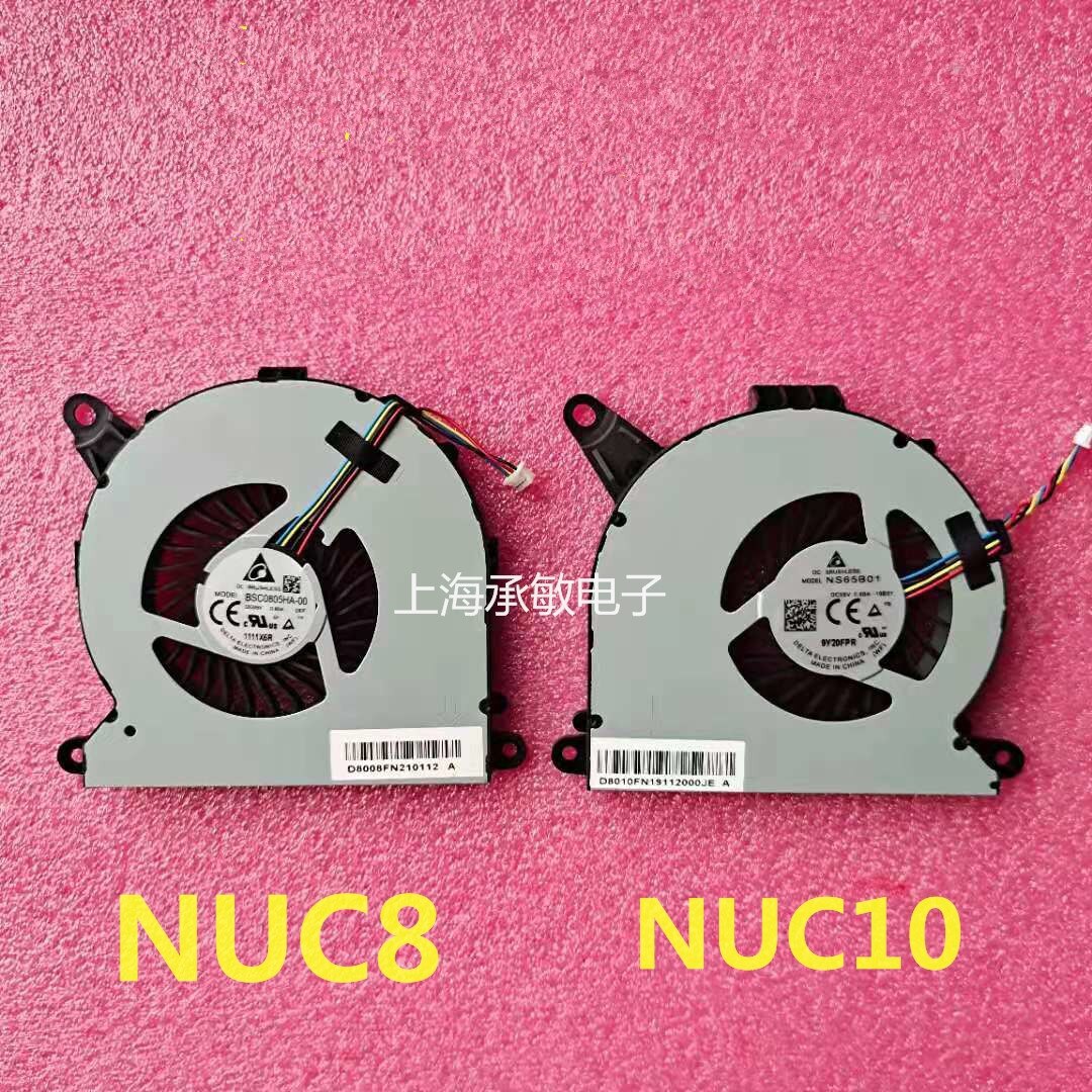 Ventilador de refrigeración todo en uno, para Intel NUC, NUC8i7BEH, NUC8i5BEH, NUC8i3BEH, BSC0805HA-00, M.2 + SATA3, BAZB0808R5H, D08008FN200330,